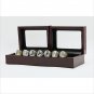 Gorgeous Ring sets with Wooden Box Replica Baseball Copper High Qualit