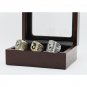 Gorgeous Ring sets with Wooden Boxes Replica ice Hockey Copper High Qu