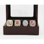 Gorgeous Ring sets with Wooden Boxes Replica Copper High Quality 4pcs/