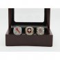 Gorgeous Ring sets with Wooden Boxes Replica Baseball Copper 3pcs/Pack