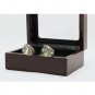 Gorgeous Ring sets with Wooden Boxes Replica Hockey 2pcs/packs Colorad