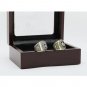 Gorgeous Ring sets with Wooden Boxes Replica Hockey 2pcs/packs Colorad