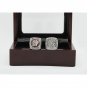 Gorgeous Ring sets with Wooden Boxes Replica Hockey 2pcs/packs Chicago