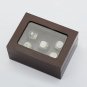 Gorgeous Ring sets with Wooden Boxes Replica Copper 5pcs/packs Univers