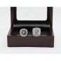 Gorgeous Ring sets with Wooden Boxes Replica Baseball Copper 2pcs San
