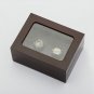 Gorgeous Ring sets with Wooden Boxes Replica Baseball Copper 2pcs Balt