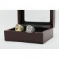 Gorgeous Ring sets with Wooden Boxes Replica Baseball Copper 2pcs/pack