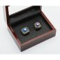 Gorgeous Ring sets with Wooden Boxes Replica Baseball 2pcs/packs Los A