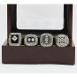 Gorgeous Ring sets with Wooden Boxes Replica Ice Hockey Copper 4pcs/Pa