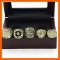 Gift Wooden Box Replica Ice Hockey Edmonton Oilers Set (1984/1985/1987