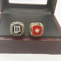 Factory direct sale One Set (2PCS) 1987/1991 Minnesota Twins MLB World