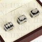 One set (3PCS) 1976 1980 1983 Super Bowl Oakland Los Angeles Raiders C