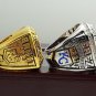 One Set 2 PCS 1985 2014 Kansas City Royals MLB World Seires Championsh