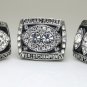 One Sets 3PCS 1976 1980 1983 Oakland Raiders super bowl Championship R