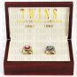 One set (2PCS) 1987 1991 Minnesota Twins World Series Championship Rin