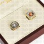 Team Logo wooden case 2PCS Sets 1985 2006 Chicago Bears Super Bowl Cha