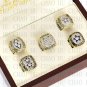 Team Logo wooden case 5pcs Set 1971 1977 1992 1993 1995 Dallas Cowboys