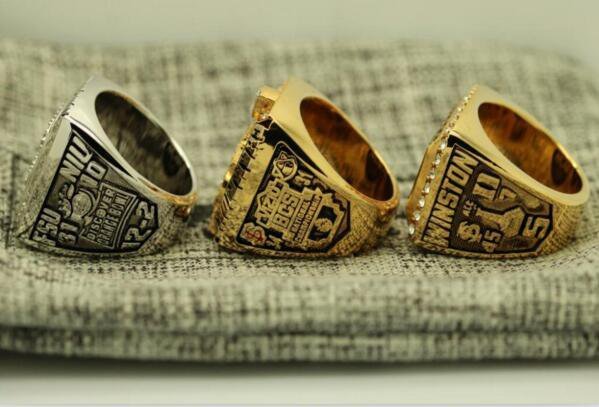 One Set 3 PCS 2013 Florida State Seminoles FSU NCAA National Champions