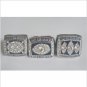 3pcs / Sets Vintage 1976 1980 1983 Oakland Raiders Super Bowl replic c