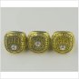 3Pcs/Set  Fashion Gold Plated 1973 1978 1979 Alabama Crimson Tide Cham