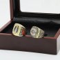 One set (2PCS)  NHL 1986 And 1993 MONTREAL CANADIENS STANLEY CUP Champ