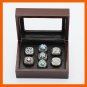 Gorgeous Ring sets with Wooden Boxes Replica Baseball Copper High Qual