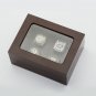Gorgeous Ring sets with Wooden Boxes Replica Baseball Copper 4pcs/Pack
