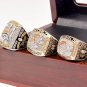No Profiting For Ring sets with Wooden Boxes Replica Copper 3 pcs/Pack