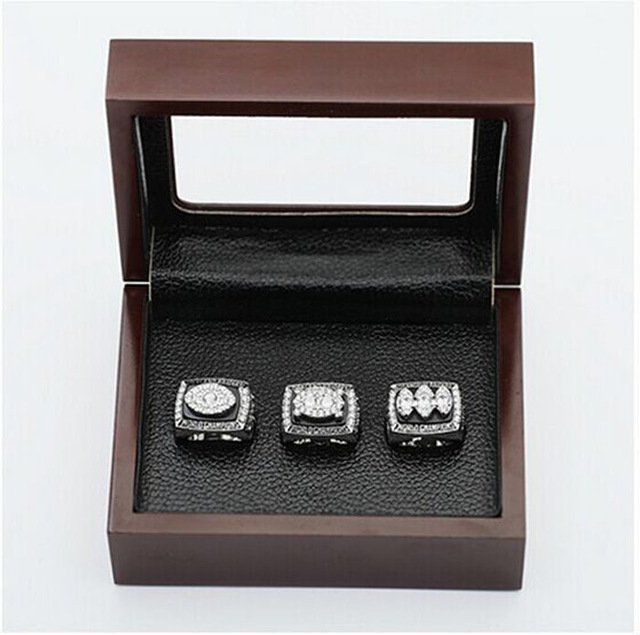 Gorgeous Ring sets with Wooden Boxes Replica Super Bowl Copper High Qu