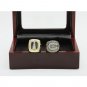 Gorgeous Ring sets with Wooden Boxes Replica Ice Hockey Copper 2pcs/pa