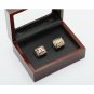 Gorgeous Ring sets with Wooden Boxes Replica Super Bowl Copper High Qu