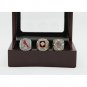 Gorgeous Ring sets with Wooden Boxes Replica Baseball Copper 3pcs/pack