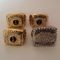 4pcs per set 2011 2012 2013 2015 fantasy football championship rings r