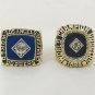 Factory direct sale One Set (2PCS) 1981/1988 Los Angeles Dodgers MLB W