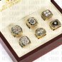 Team Logo wooden case 6pcs Set 1974 1975 1978 1979 2005 2008 Pittsburg