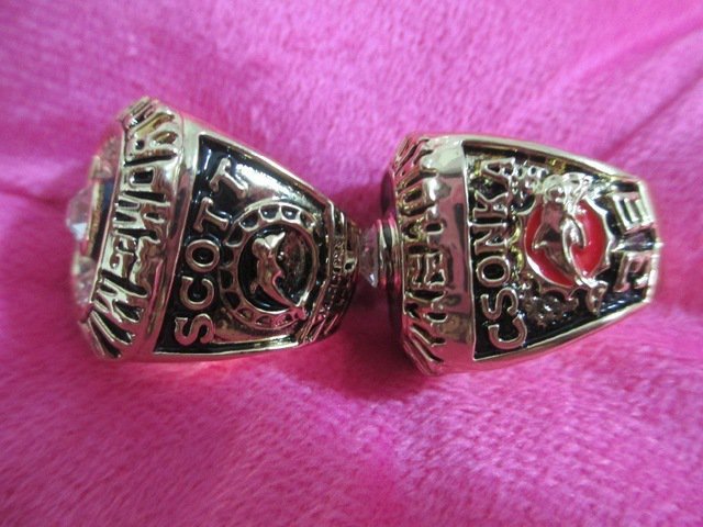 2pc/set  1972/1973 Miami Dolphins Super Bowl NFL Replica