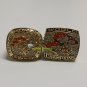 2pcs per set high quality 1997 1998 Denver Broncos Super Bowl Champion