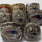8pcs per set 1985 1996 2001 2003 2004 2007 2011 2014 England Patriots