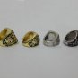 Alloy Rings Sets for 4 Years Sets 1986/1990/2007/2011 York Giants Cha