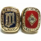 2pcs/set Factory price 1987 1991 Minnesota twins Championship rings re