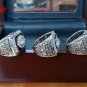 One Set (3PCS) 1976/1980/1983 Oakland Raiders Super Bowl Football Cham