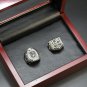 A Set Los Angeles Kings 2012 2014 Stanley Cup Championship rings With