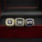 A Set Miami Dolphins 1972 1973 1984 Super Bowl Championship Rings With