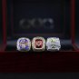 A Set Detroit Pistons 1989 1990 2004 Basketball Championship rings Wit