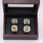 Size 11 LeBron James Basketball Championship rings With Wooden Display