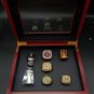 5PC Chicago Bears Championship ring Ring +NFL Trophy