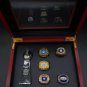 5pc Miami Dolphins AFC Championship ring Ring +NFL Trophy