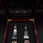 1998-2016 Atlanta Falcons Champions Ring +NFL Trophy+Wooden Display Bo