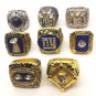 1933-2011-2007-1986-2000-1956-1990-1922 New York Giants Super Bowl Pl