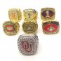 2000-1987-1985-2015-1974-1975-1986 Oklahoma Sooners NCAA College Foot